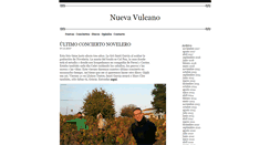 Desktop Screenshot of nuevavulcano.com